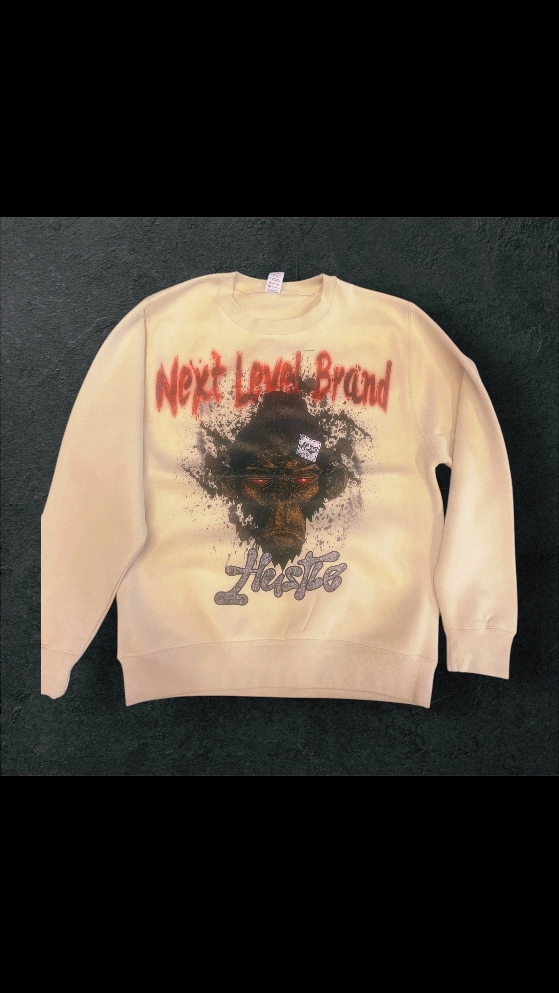 Next Level Brand “Hustle” Sweaters