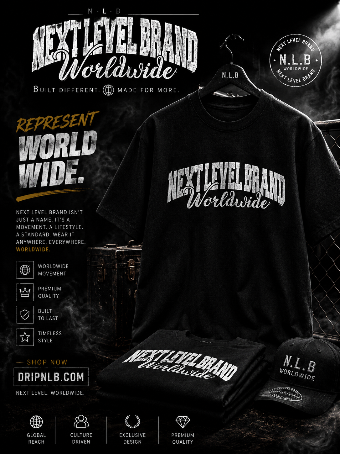 Next Level Brand Worldwide T Shirts